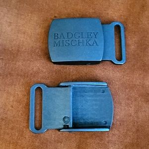 Badgley Mischka Belt Buckle Black Brand New